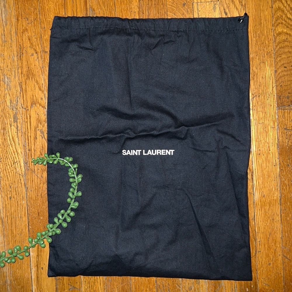 Saint Laurent Accessories | Saint Laurent Black Dust Bag.❤️
